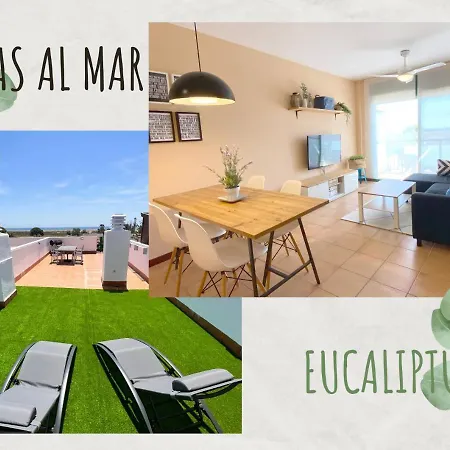Vistas Al Mar Playa Eucaliptus, Con Solarium Privado Apartment L'Eucaliptus Exterior photo